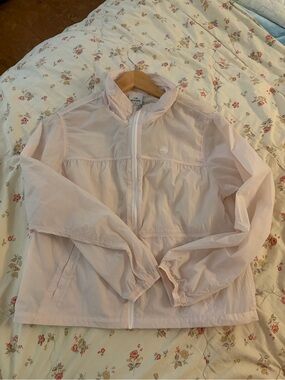 Eider Light Pink Sheer Women's Windbreaker Jacket